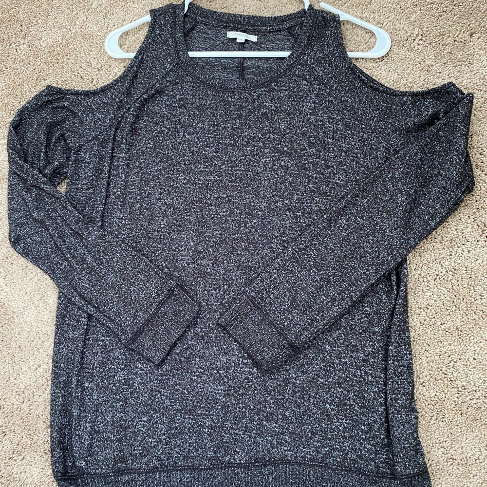 Cold Shoulder Sweater